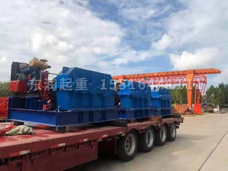 柴油機(jī)式卷揚(yáng)機(jī)發(fā)運(yùn)中石油吐哈石油勘探指揮部